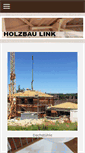 Mobile Screenshot of holzbau-link.de